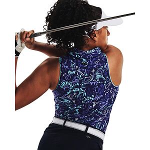 Dámske polo tričko bez rukávov Under Armour Iso-Chill Polo SL